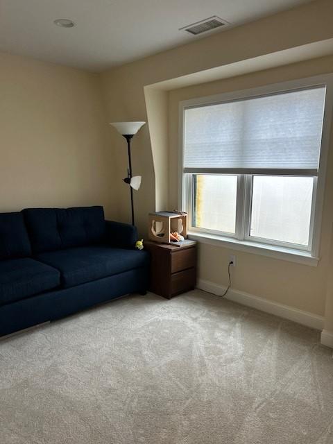 Third bedroom with carpeting