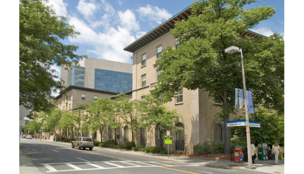 The side of Vanderbilt Hall, facing the street